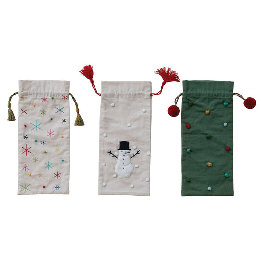 Drawstring Holiday Bags