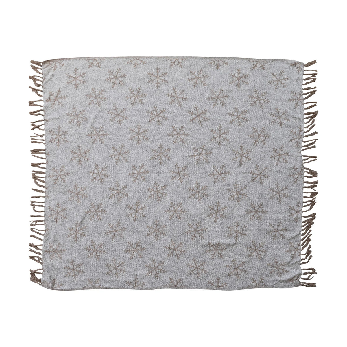 Snowflake Throw Blanket