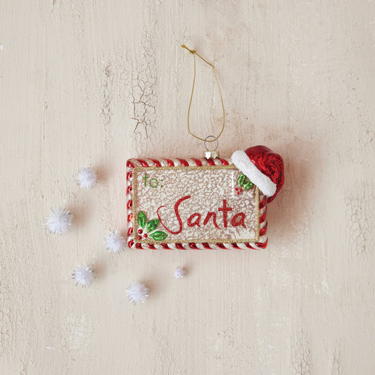 Letter to Santa Ornament