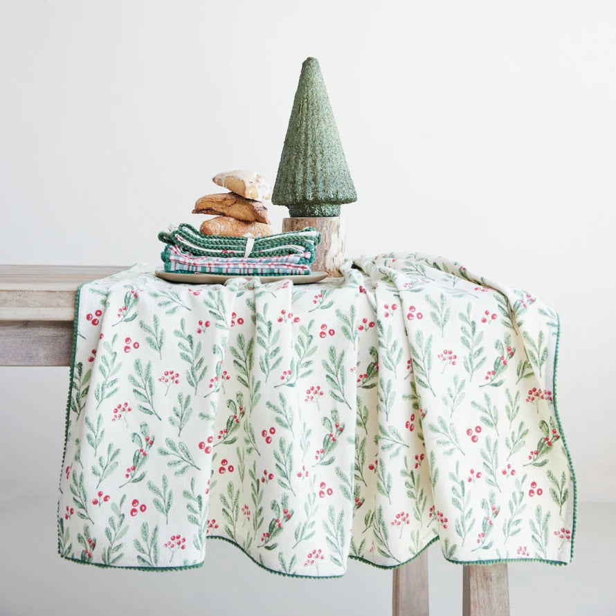 Mistletoe Tablecloth