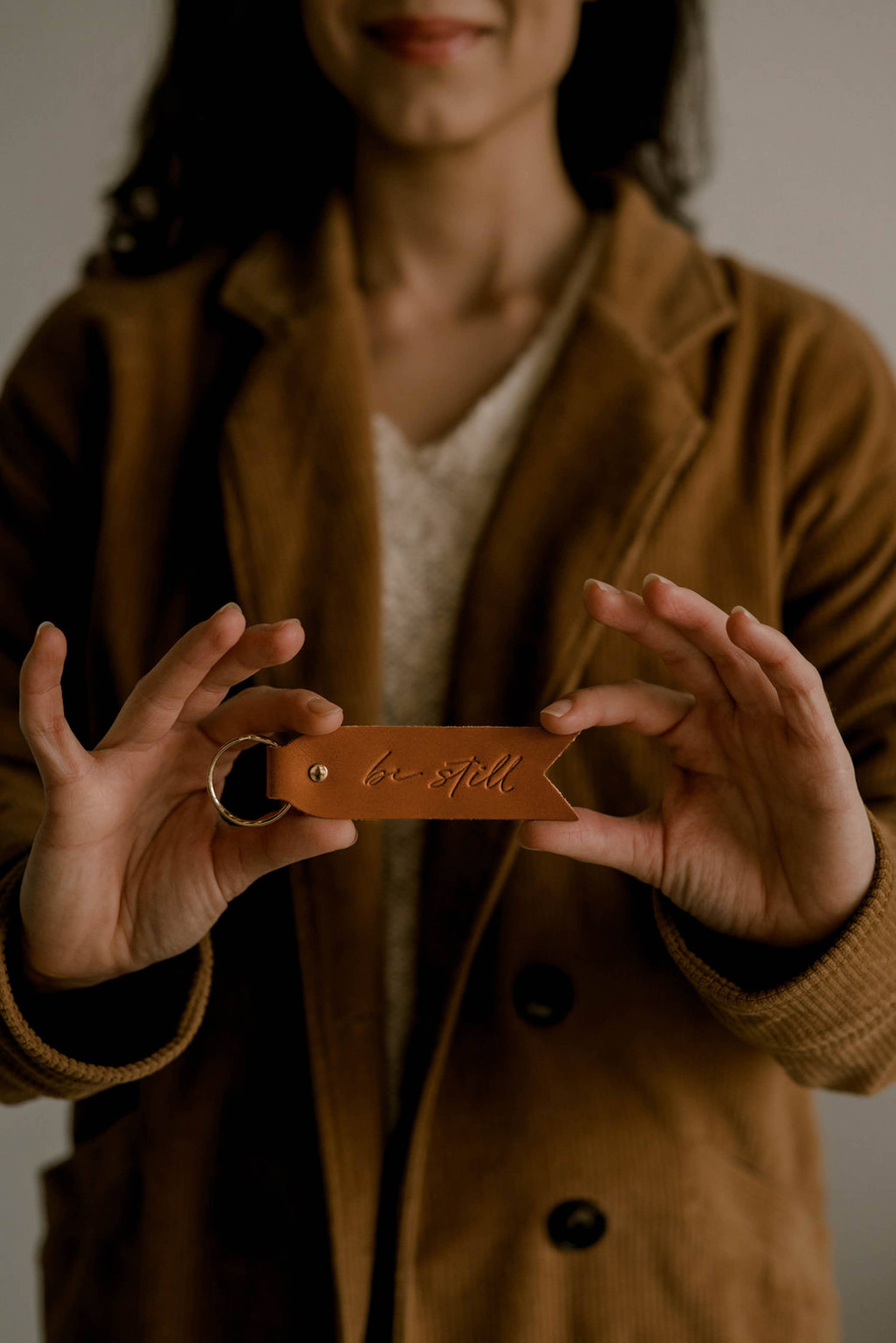 Be Still Key Fob – Mustard Seed Faith Co.